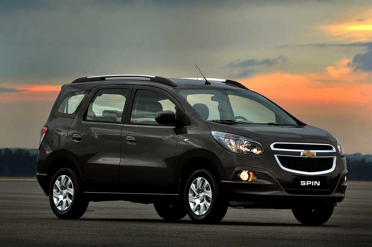 Chevrolet Spin alcança 200 mil unidades produzidas