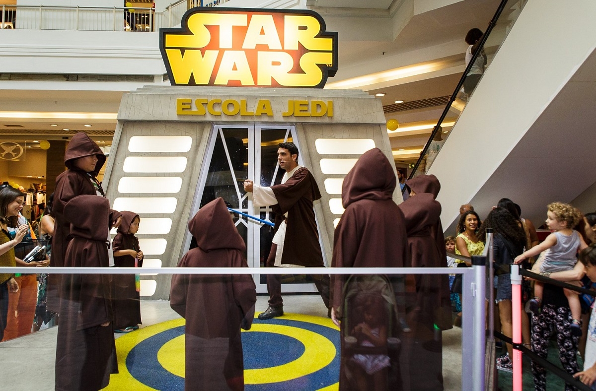 Shopping realiza evento gratuito inspirado na franquia Star Wars