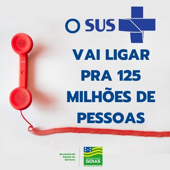 Ministério da Saúde realiza ligações para monitorar saúde da população