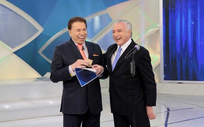 Michel Temer participa de programa do Silvio Santos neste domingo