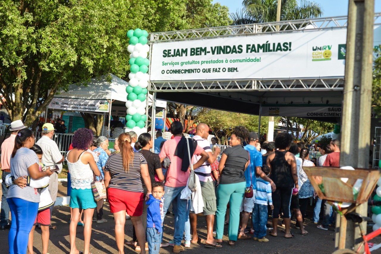 “UniRV Com Você” atende mais de 10 mil pessoas no Bairro Promissão