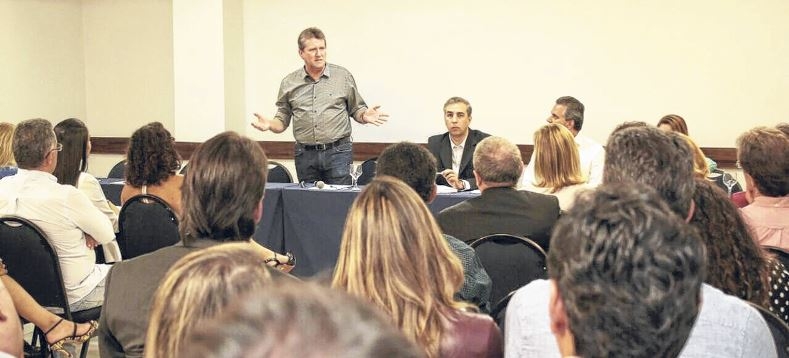 Vecci mostra a empresários goianos o “pensamento ideológico” do PSDB
