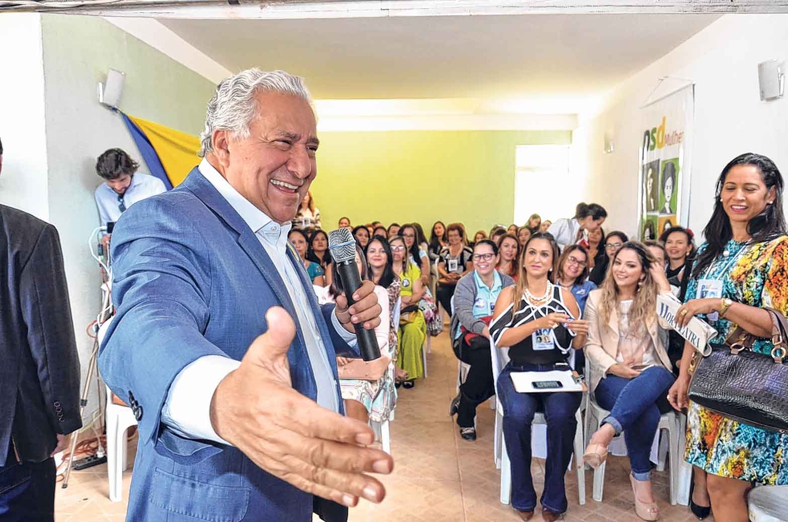 “País estaria melhor se mais mulheres  entrassem na política”, afirma Vilmar