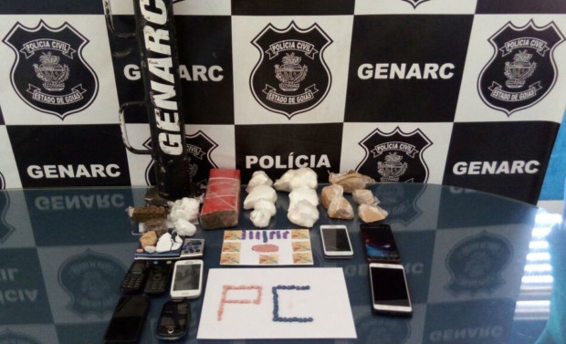 Quadrilha de traficantes de drogas sintéticas é desarticulada em Goianésia