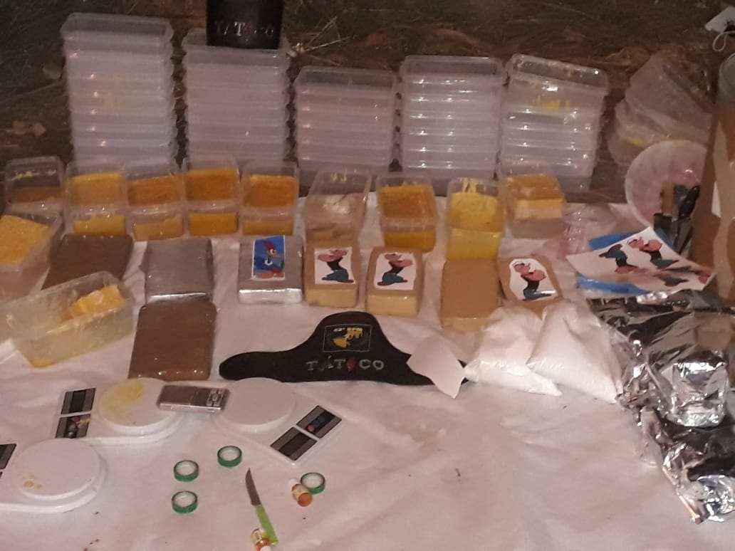 PM desativa laboratório de entorpecentes em Goiânia