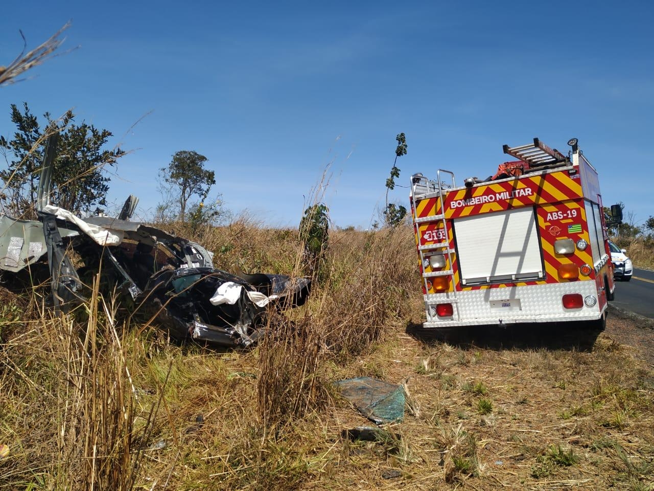 Acidente mata duas pessoas na GO-139 em Caldas Novas