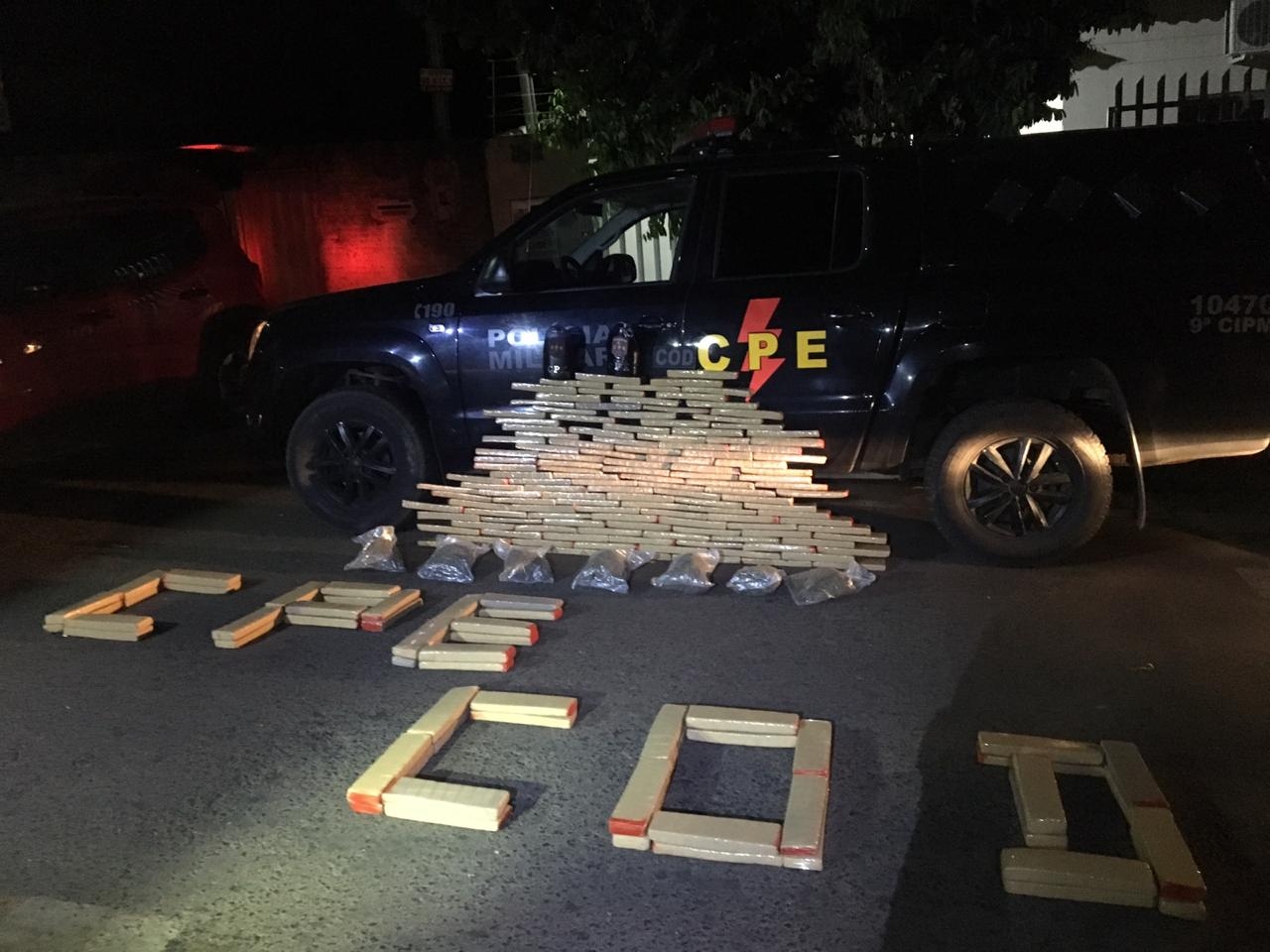 Drogas que seriam comercializadas no DF são apreendidas em Goiás