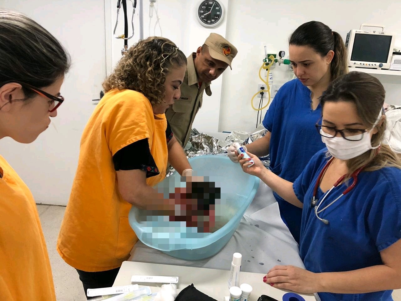 Bebê é encontrado em lote em Baldio