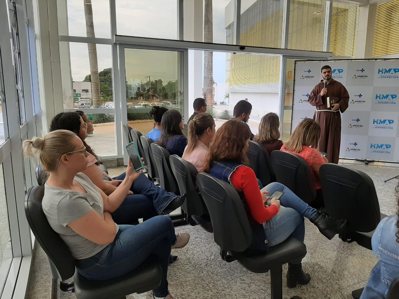 HMAP leva oração aos pacientes e colaboradores no dia do enfermo