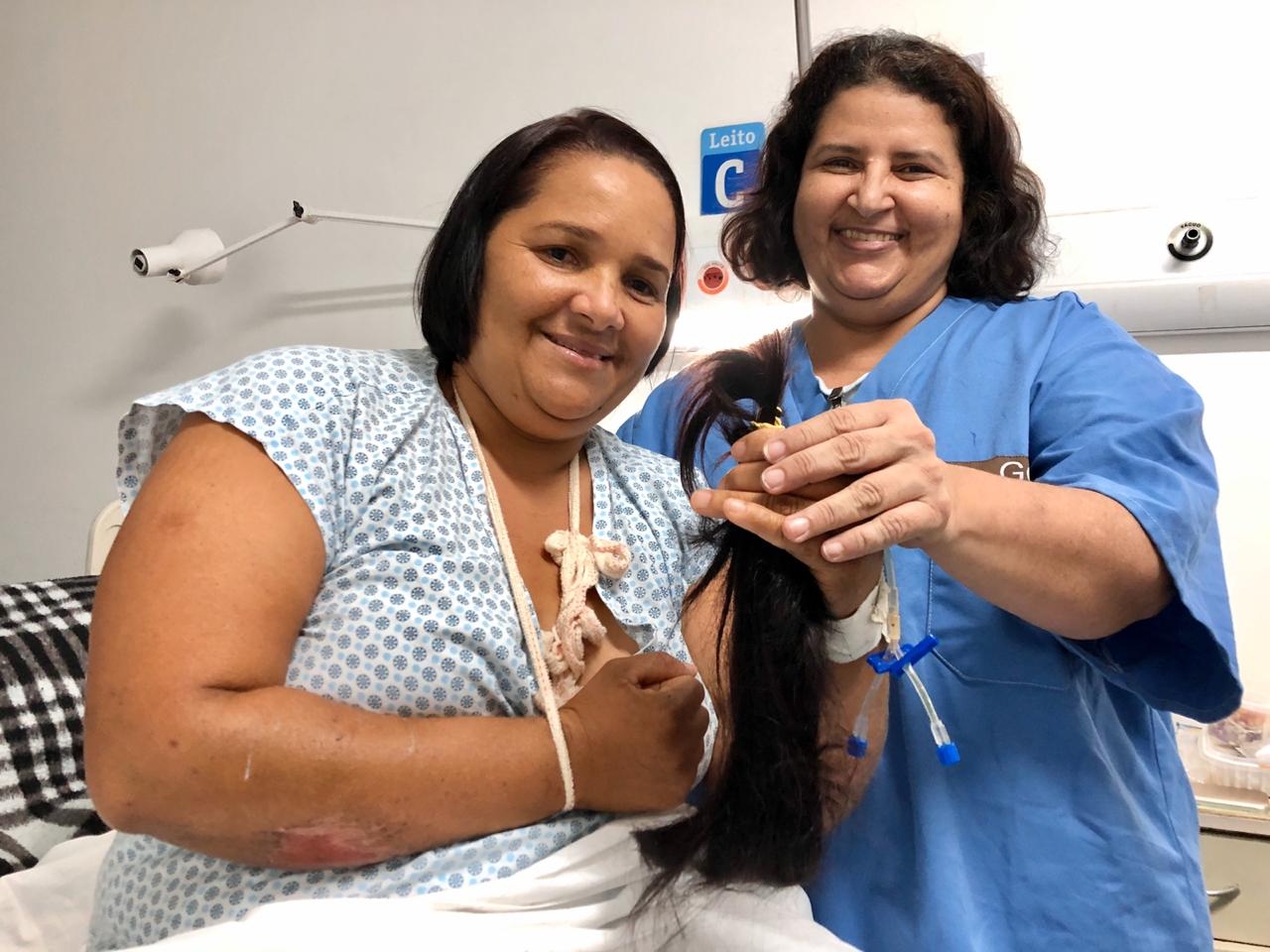 Bondade em fios de cabelo