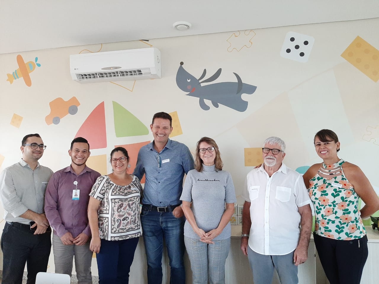 Representante de ONG italiana visita HMAP