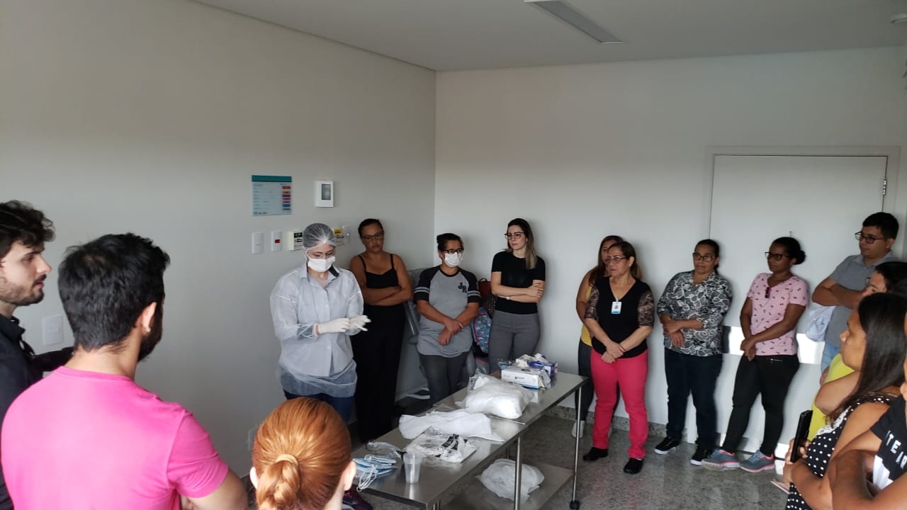 HMAP treina colaboradores para atender casos suspeitos de coronavírus