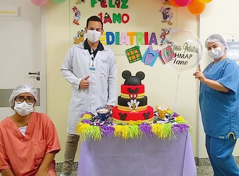 UTI e clinica pediátrica do HMAP comemoram um ano de funcionamento