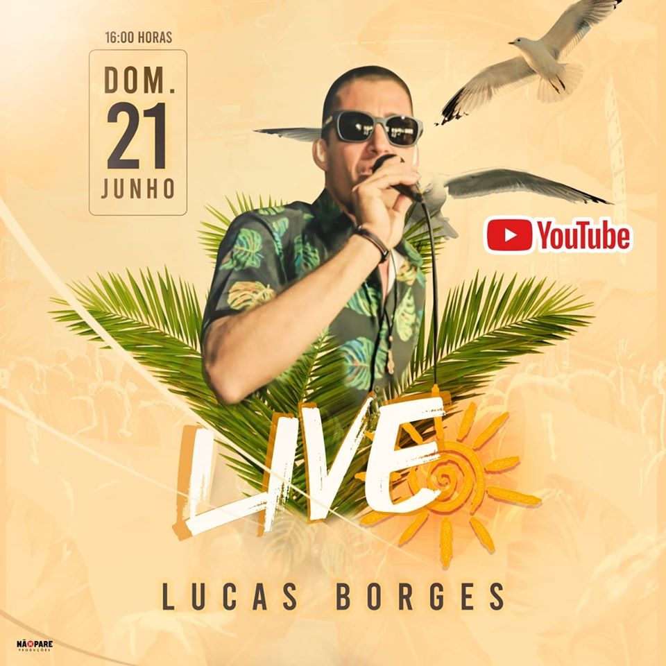 Lucas Borges realiza live em prol de professores