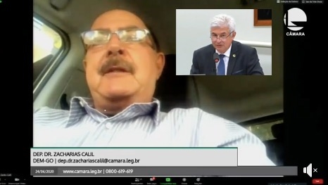 Zacharias questiona ministro Marcos Pontes sobre universalização da internet no país