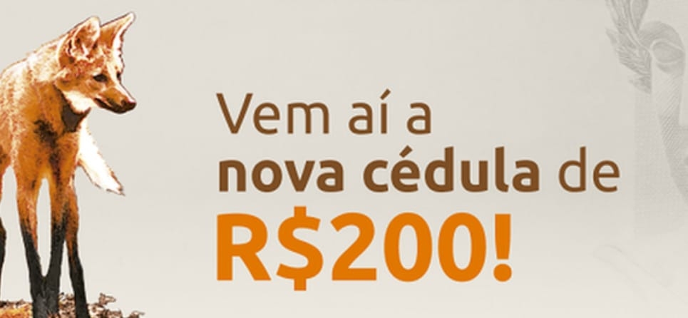 Banco Central anuncia criação de nota de R$ 200