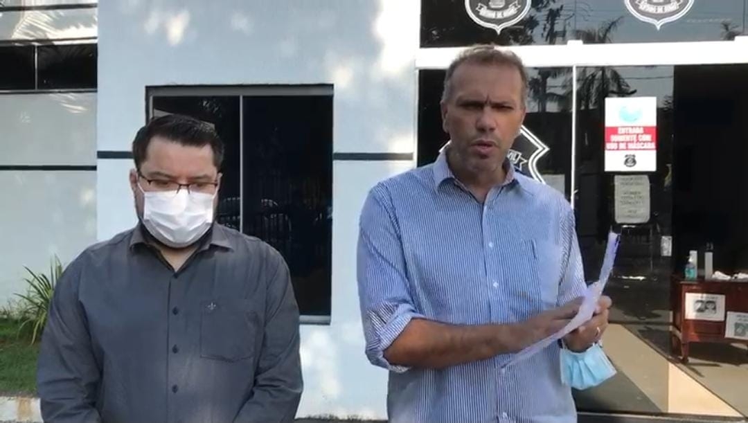 Leozão, candidato em Goianésia, é vítima de fraude e formaliza denúncia na PC