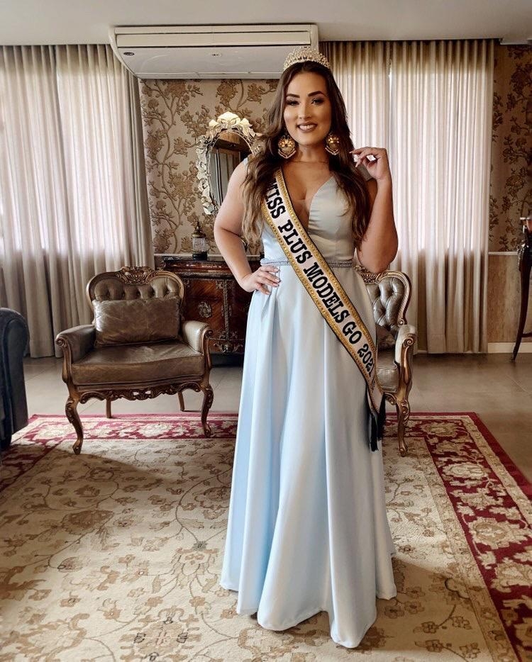 Eleita Miss Plus Models Brasil, goiana disputará Miss Universo em Punta Cana