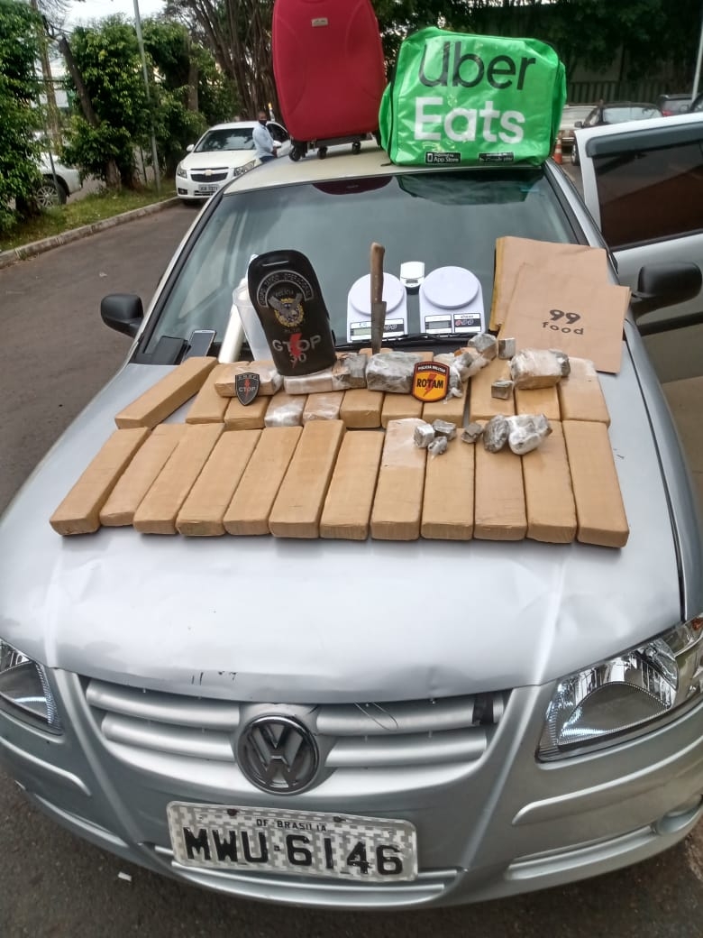 Traficante se passava por delivery para efetuar o crime