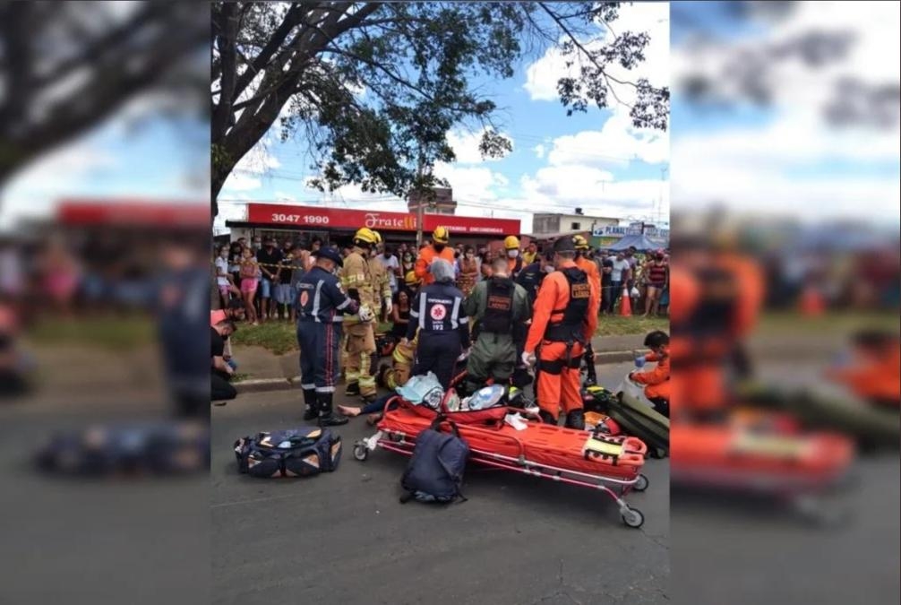 Mãe e filho são arrastados por cerca de 15 metros, atropelamento resulta em morte