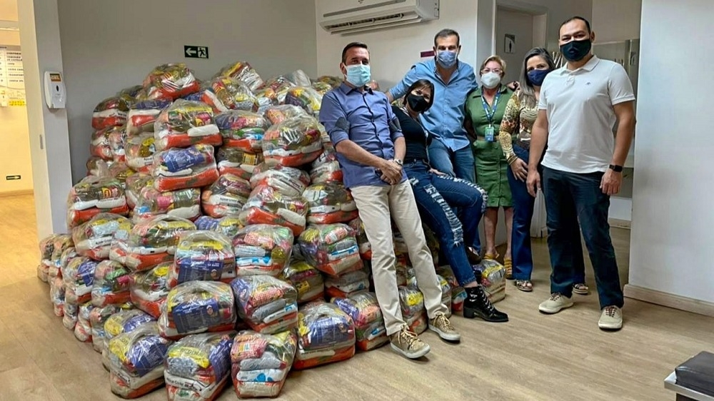 Colaboradores da Codego arrecadam 5 toneladas de alimentos