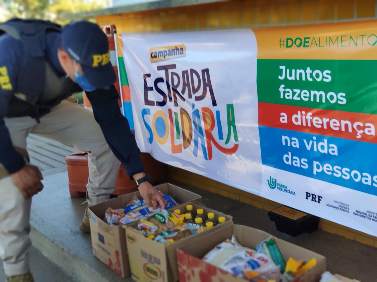 Campanha Estrada Solidária recebe doações no mês de julho em todo o país