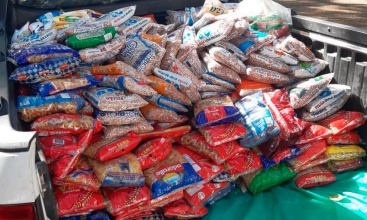Banco de Alimentos recebe seis toneladas de doações