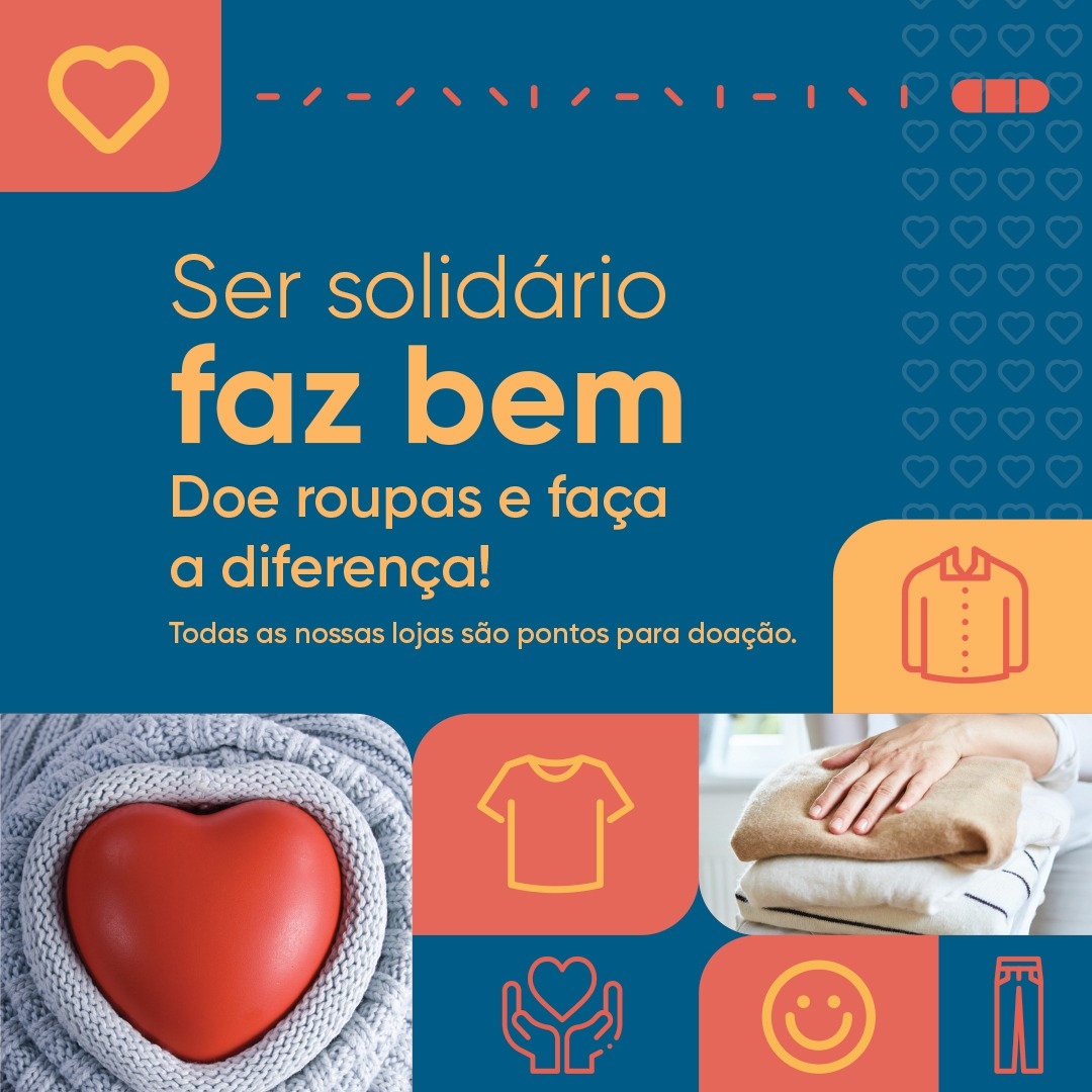 Grupo DPSP dá continuidade à campanha Ser solidário faz bem por meio da arrecadação de roupas