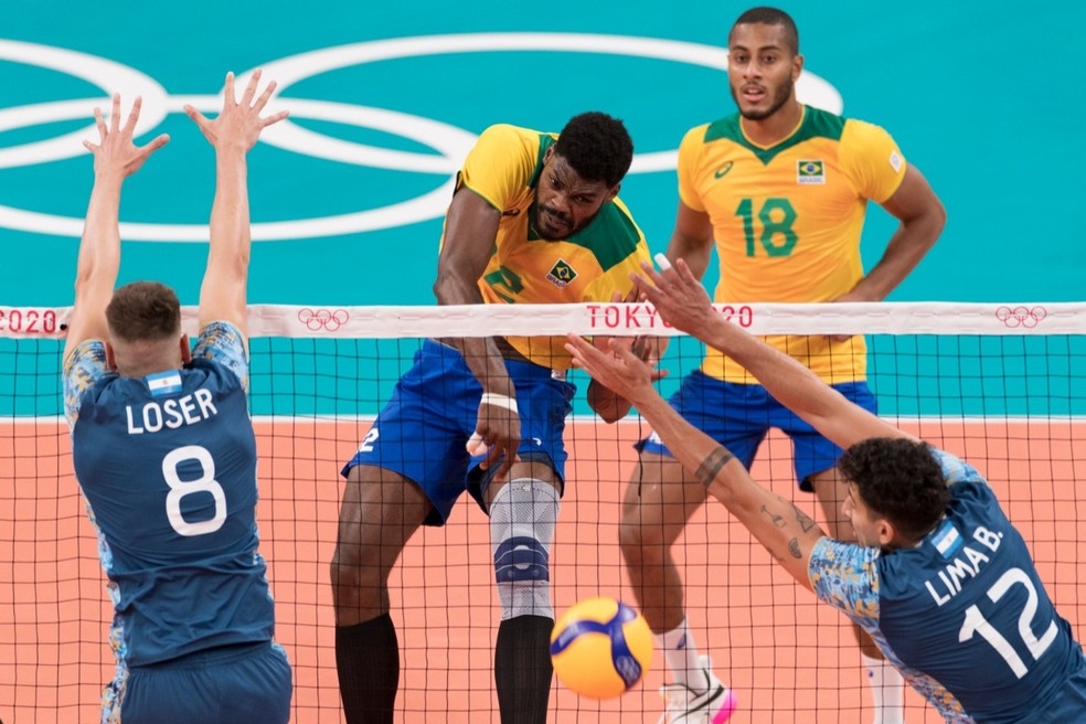 Argentina perde para França e enfrentará o Brasil na disputa pelo bronze no vôlei