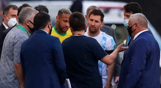 CBF envia à Fifa defesa sobre Brasil x Argentina suspenso pelas Eliminatórias