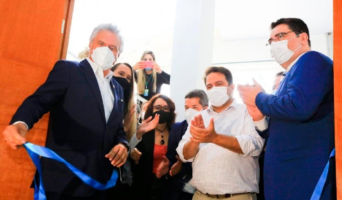Caiado inaugura posto do “Mais Empregos” no Daia