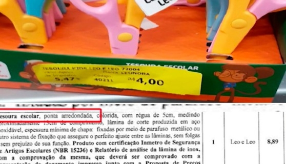 Denúncia mostra superfaturamento em compra de produtos escolares