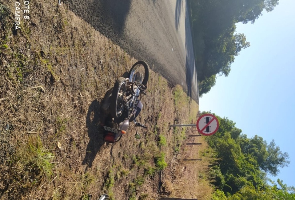 Motociclista morre em acidente na BR-080