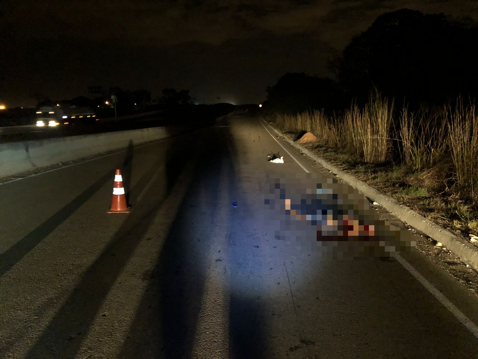 Homem morre após ser atropelado por motociclista