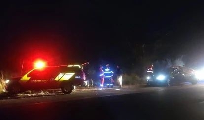 Em Morrinhos, uma jovem e quatro ficam feridas em acidente na BR-153