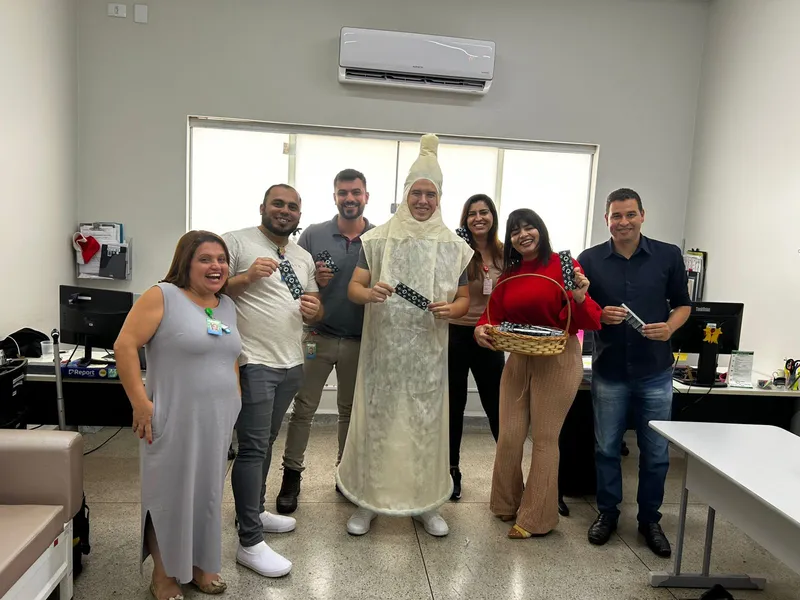 HEL realiza ação educativa em alusão ao Dezembro Vermelho