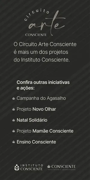 19ª edição do Circuito Arte Consciente 2024 incentiva a solidariedade