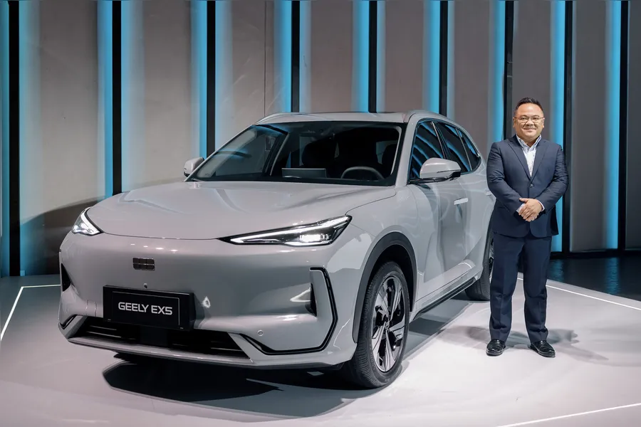 Geely retorna ao Brasil em parceria com a Renault e anuncia o SUV elétrico EX5 para julho