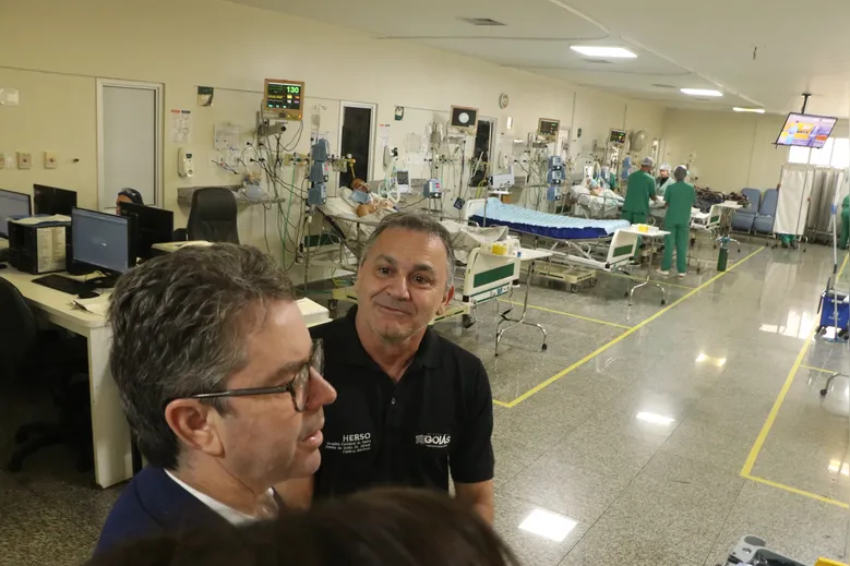 
		Secretário da Saúde visita o Herso