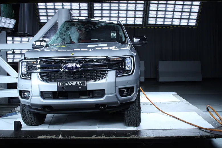 
		Ford Ranger passa nos testes de segurança do Latin NCAP com nota máxima