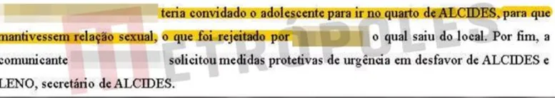 
		Adolescente grava deputado nu e denúncia por abuso sexual