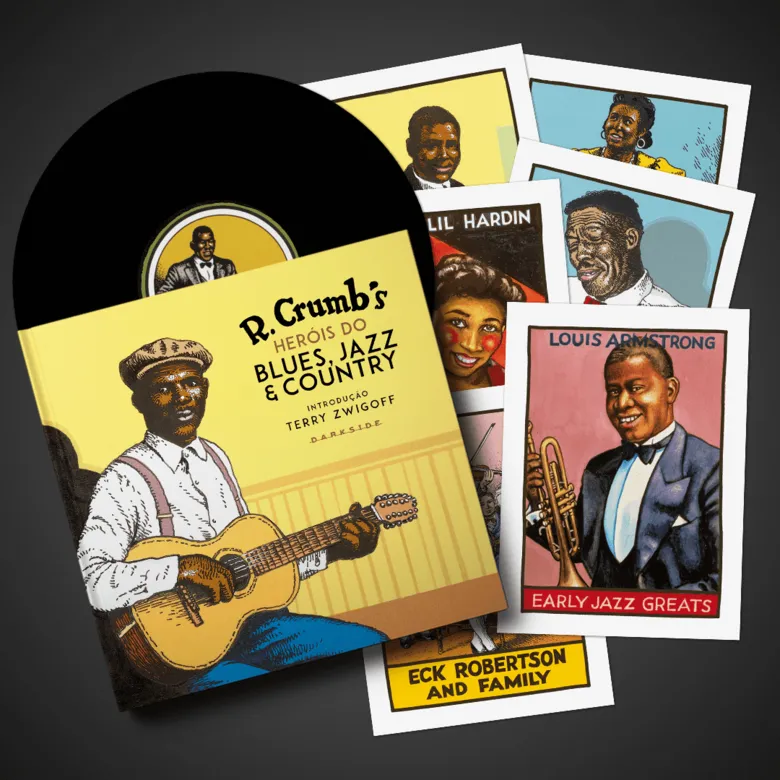 
		Robert Crumb repassa história da música ancestral do século 20