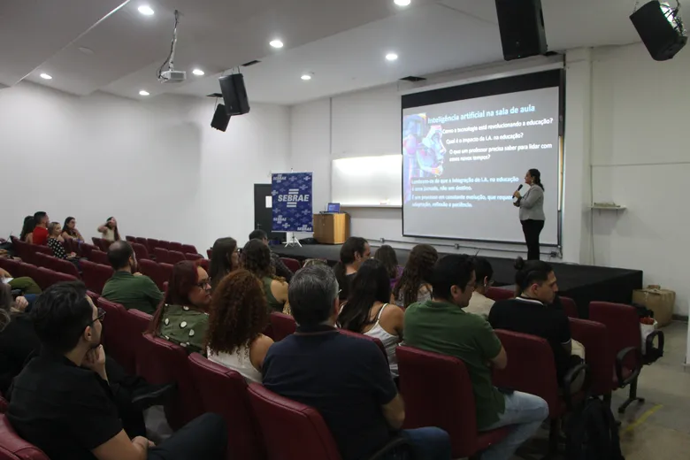 
		Em parceria com Sebrae, UniAraguaia promove palestra sobre impactos da  I.A na Educação