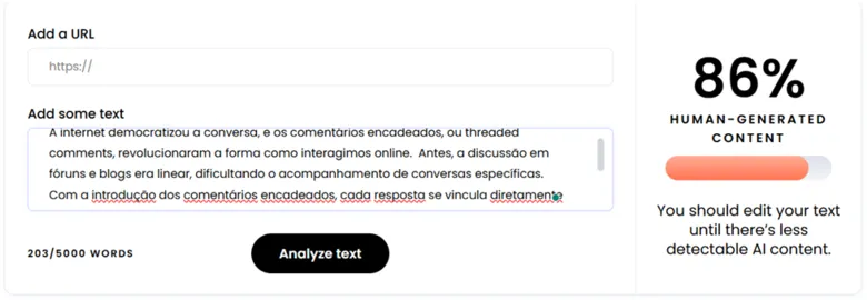 
		Humanizar-texto.net: É a melhor ferramenta para humanizar texto IA?