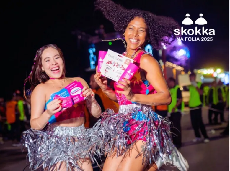 
		Carnaval, liberdade e auto expressão com o Skokka