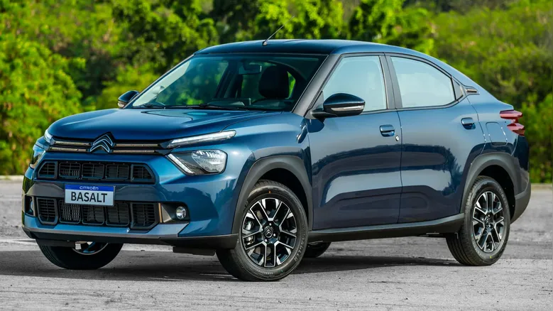 
		Citroën Basalt registra alta de 41% nas vendas no mês de fevereiro