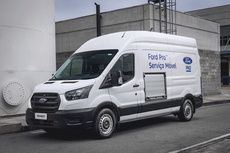 
		Ford Pro vai até o cliente para dar atendimento com Serviço Móvel da Ford