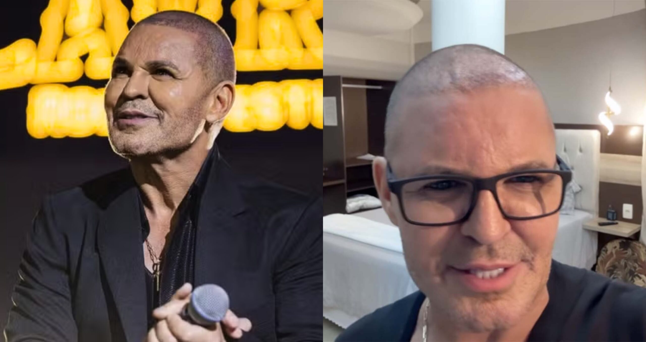 Eduardo Costa surge com visual novo e revela motivo: 'Usei muita bomba'