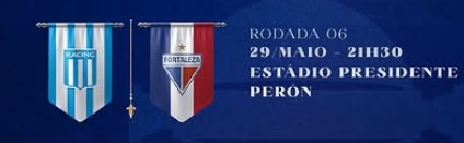 Confira onde assistir a Racing x Fortaleza pela Libertadores
