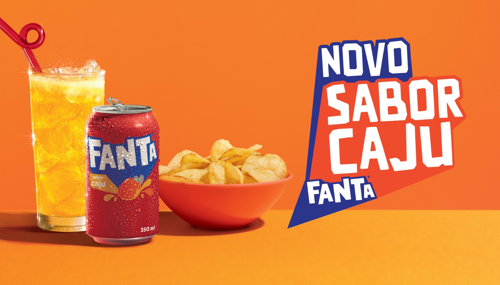Fanta apresenta novo sabor que promete surpreender os amantes de Caju